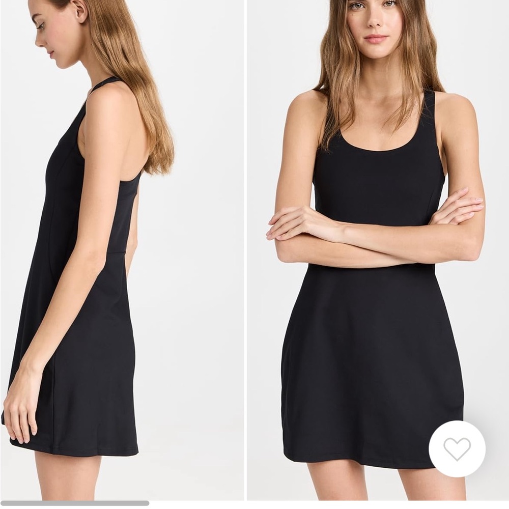 Girlfriend Collective Active Mini Dress with Built in Shorts Size Small